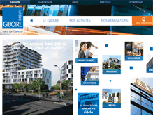Tablet Screenshot of giboire-groupe.com